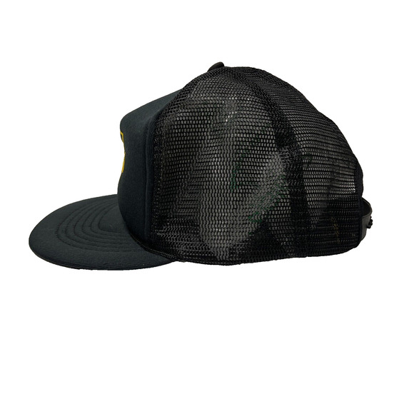 Vintage Gold Black Jack III Cap Mesh Trucker Capital Hat Snapback Baseball OSFA - Picture 3 of 9